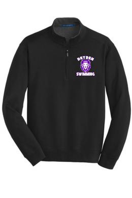 Dryden Swim 1/4 Zip Black