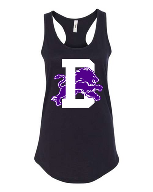 Dryden Football 2023 Ladies Tank Black