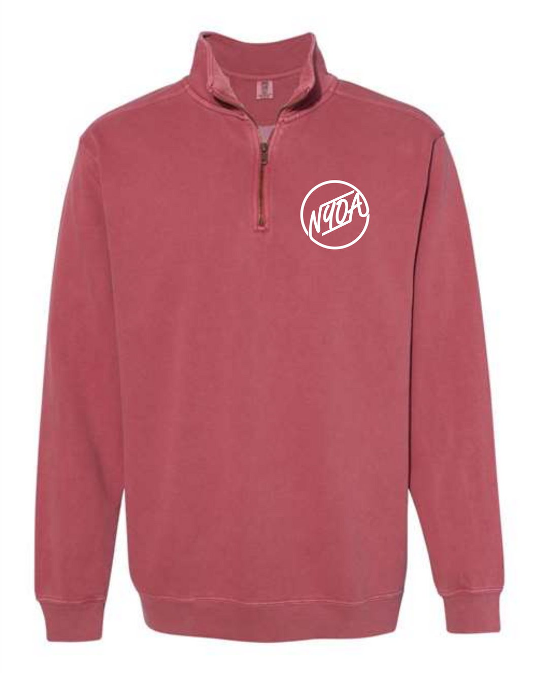 NYOA Ladies 1/4 Zip Crimson