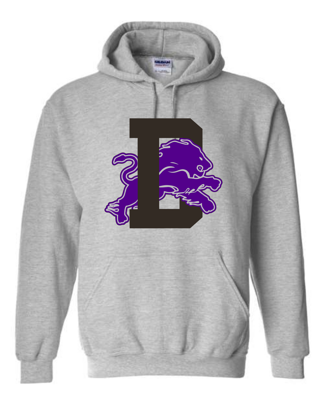 Dryden Football 2023 Hoodie Grey