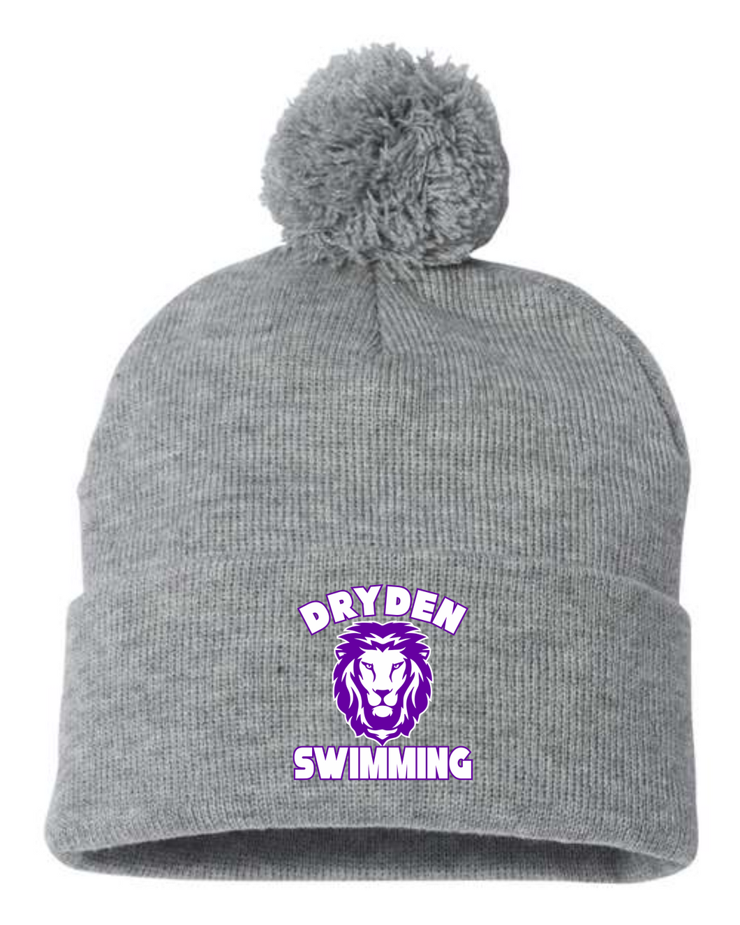 Dryden Swim Pom Beanie Grey