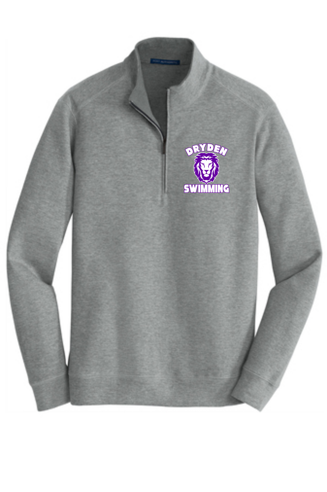 Dryden Swim 1/4 Zip Grey