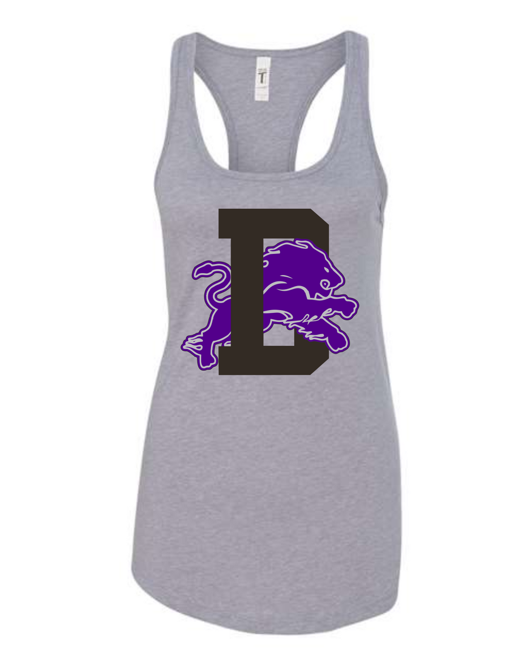 Dryden Football 2023 Ladies Tank Grey