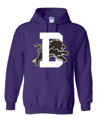 Dryden Football 2023 Hoodie Purple