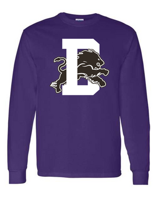 Dryden Football 2023 Long Sleeve Purple