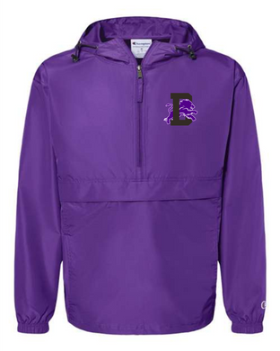 Dryden Football 2023 Champion - Packable Quarter-Zip Jacket