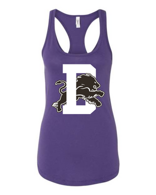Dryden Football 2023 Ladies Tank Purple