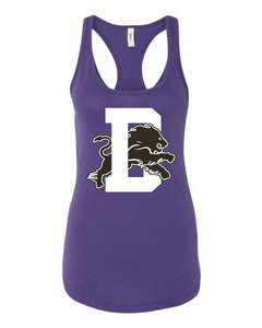 Dryden Football 2023 Ladies Tank Purple