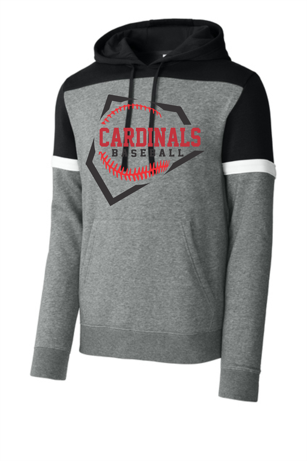 NTYL Baseball Drive Fleece Colorblock Hoodie 2025