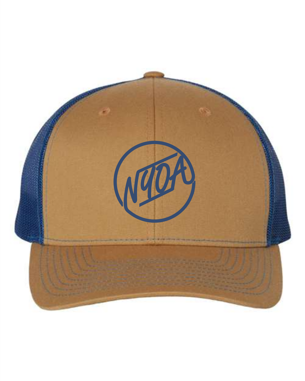 NYOA Richardson - Adjustable Snapback Trucker Cap Biscuit/True Blue