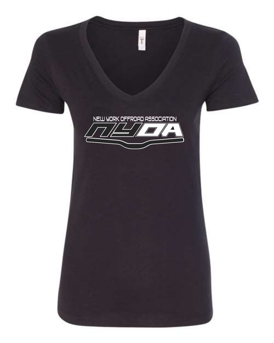 NYOA Ladies V Neck Black