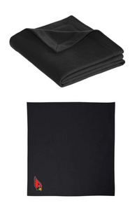 Cardinal Stadium Blanket- Red & Black