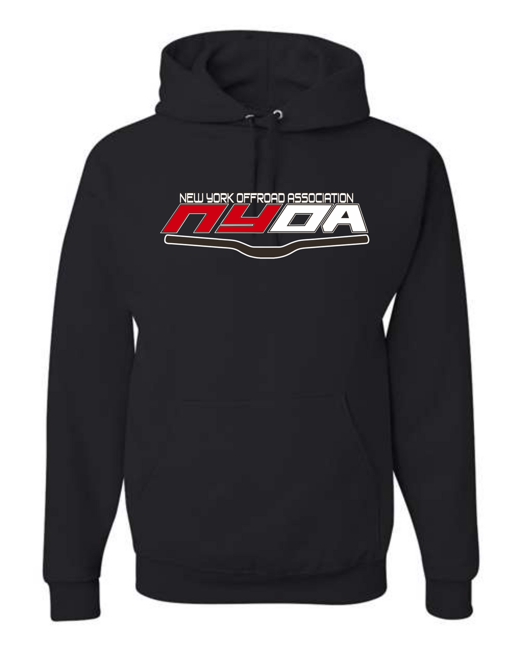 NYOA Full Color Logo Hoodie-Black