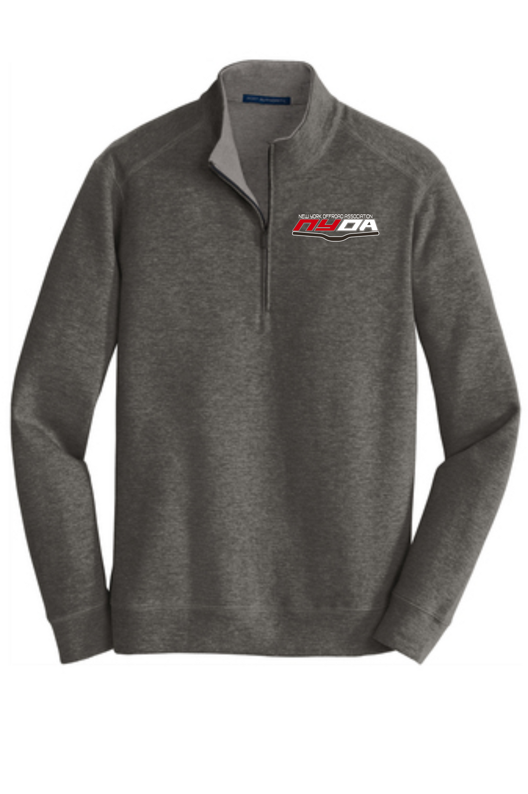 NYOA Port Authority® Interlock 1/4 Zip Charcoal