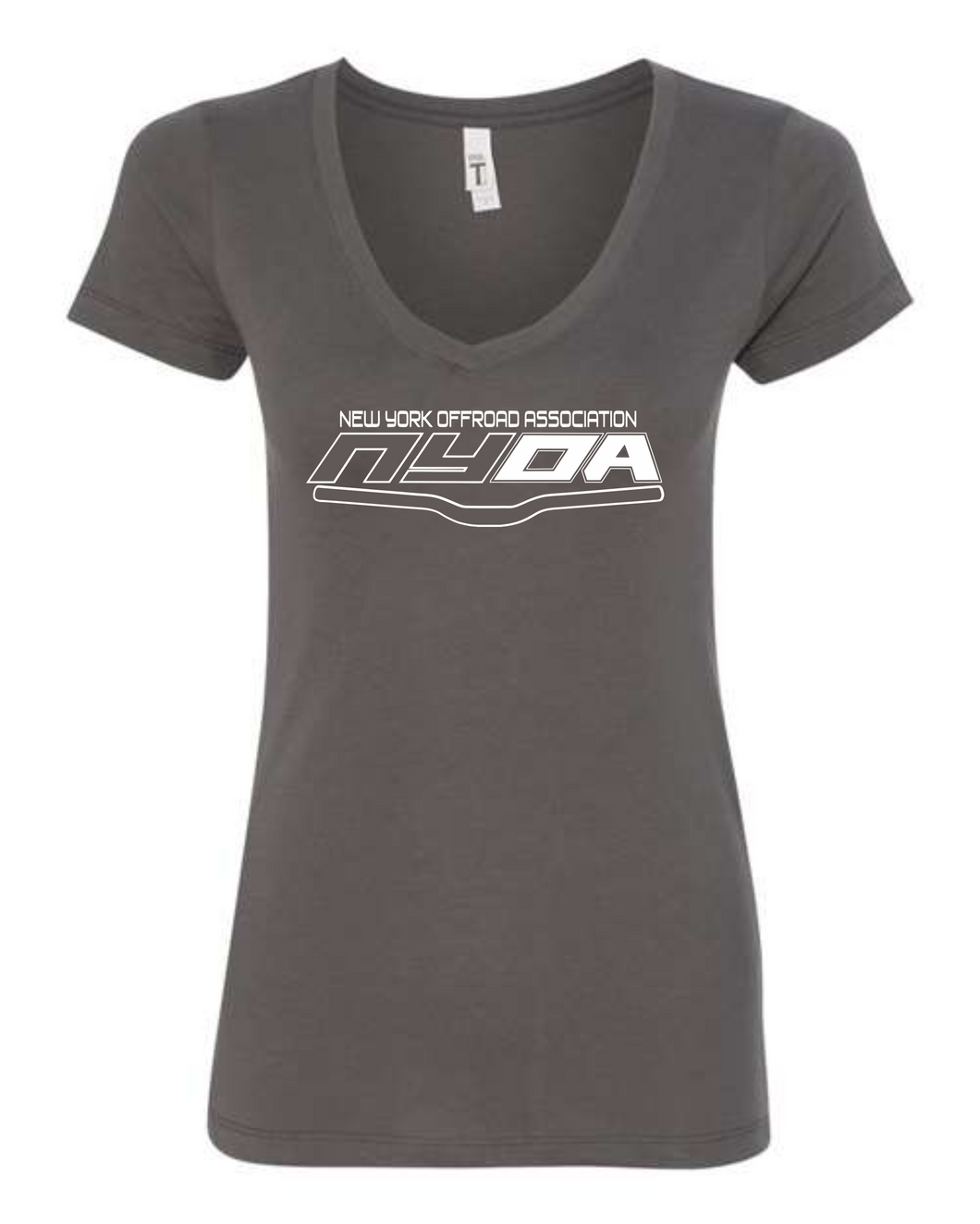 NYOA Ladies V Neck Dark Grey