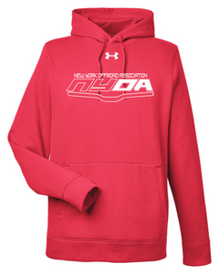 NYOA Under Armour Hustle Hoodie Red
