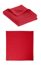 Load image into Gallery viewer, Cardinal Stadium Blanket- Red &amp; Black