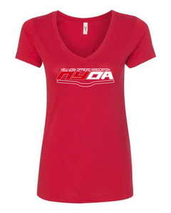 NYOA Red Ladies V Neck