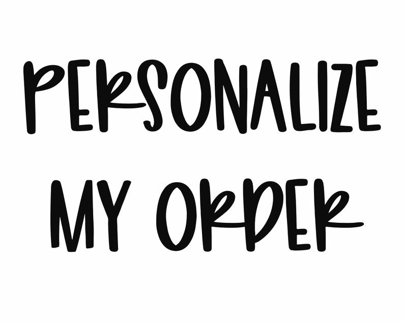 PERSONALIZATION- EMBROIDERED LEFT CHEST ITEMS ONLY